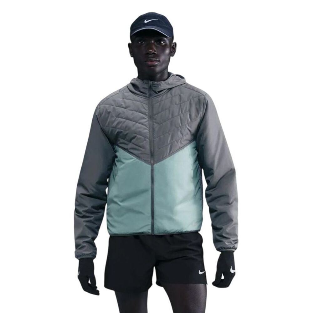 Nike Mens Repel Colour Block Polyester Jacket / Smoke Grey